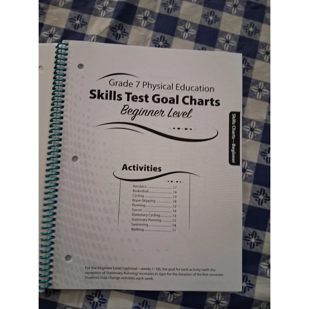 NEW Abeka Grade 7 Physical Education Course Manual 2023 Spiral Bound